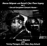 Detroit's Jazz Piano Legacy - Live at Kerrytown Concert House CD cover