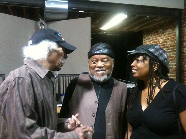 Marcus and Joan with Gerald Wilson